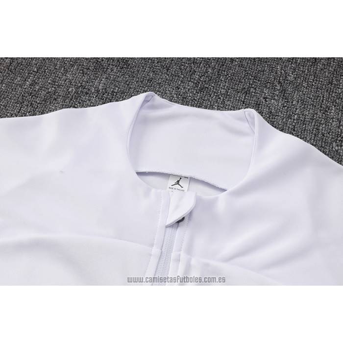 Chandal de Chaqueta del Paris Saint-Germain Jordan Nino 2023-2024 Blanco